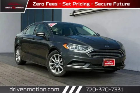 Gray 2017 Ford Fusion SE Sedan 4D for sale in Thornton, CO