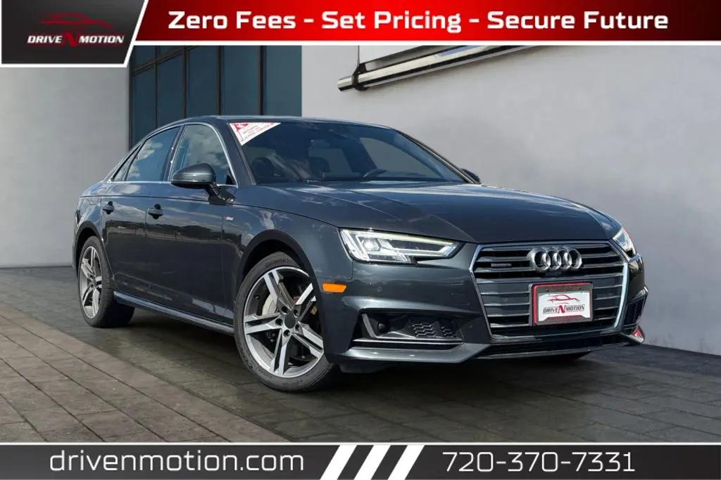 Gray 2017 Audi A4 Prestige Sedan 4D for sale in Thornton, CO