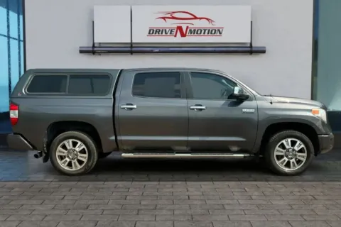 Another view of 2016 Toyota Tundra CrewMax Platinum Pickup 4D 5 1/2 ft for sale in Thornton, CO at Drive N-Motion Thornton