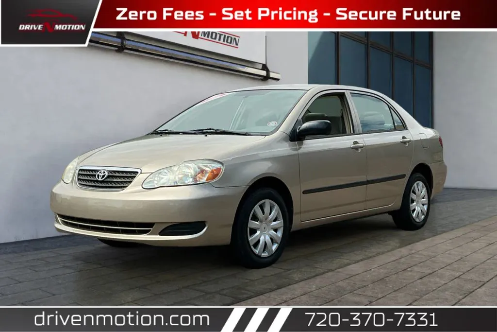 Gold 2008 Toyota Corolla CE Sedan 4D for sale in Thornton, CO