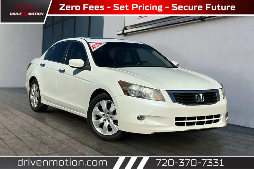 White 2010 Honda Accord EX-L Sedan 4D for sale in Thornton, CO