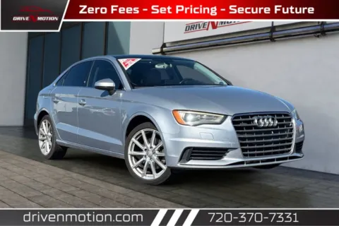 Silver 2015 Audi A3 2.0T Premium Plus Sedan 4D for sale in Thornton, CO