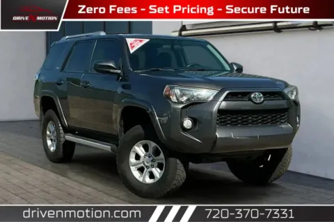 Gray 2016 Toyota 4Runner Limited Sport Utility 4D for sale in Thornton, CO