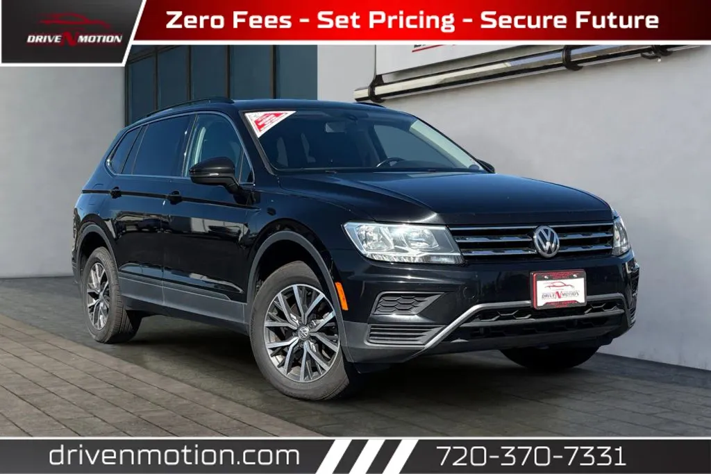 Black 2019 Volkswagen Tiguan 2.0T SE 4MOTION Sport Utility 4D for sale in Thornton, CO