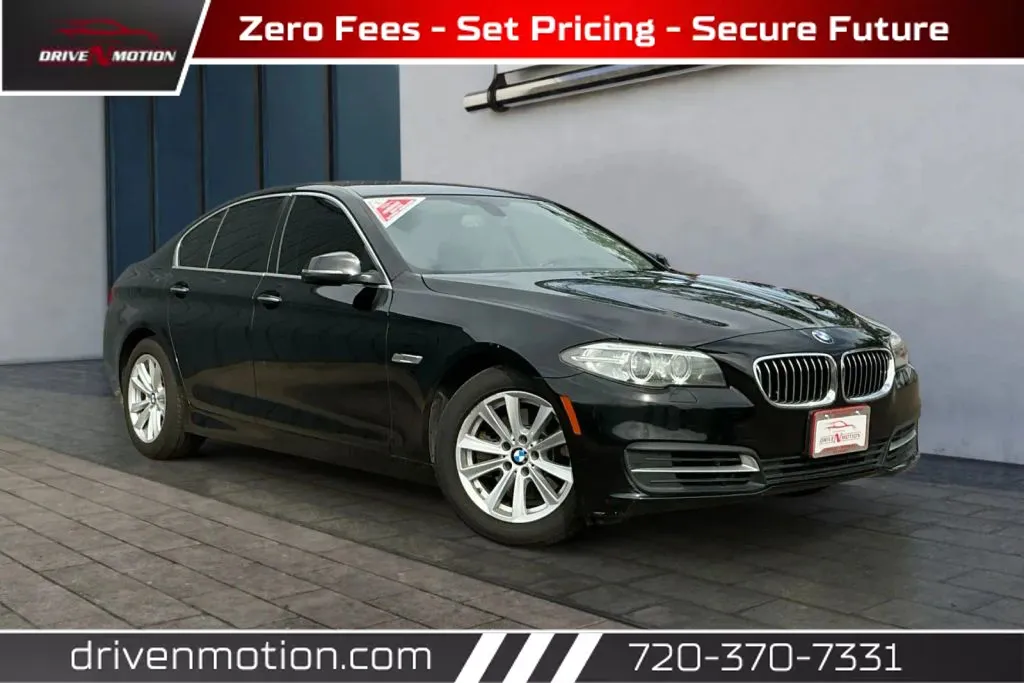 Black 2014 BMW 5 Series 528i xDrive Sedan 4D for sale in Thornton, CO