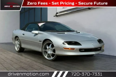 Silver 1997 Chevrolet Camaro Z28 Convertible 2D for sale in Thornton, CO