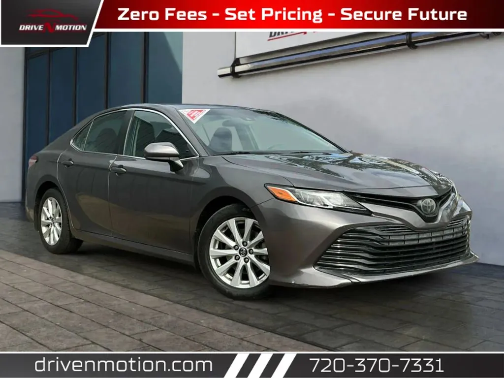 Gray 2020 Toyota Camry LE Sedan 4D for sale in Thornton, CO