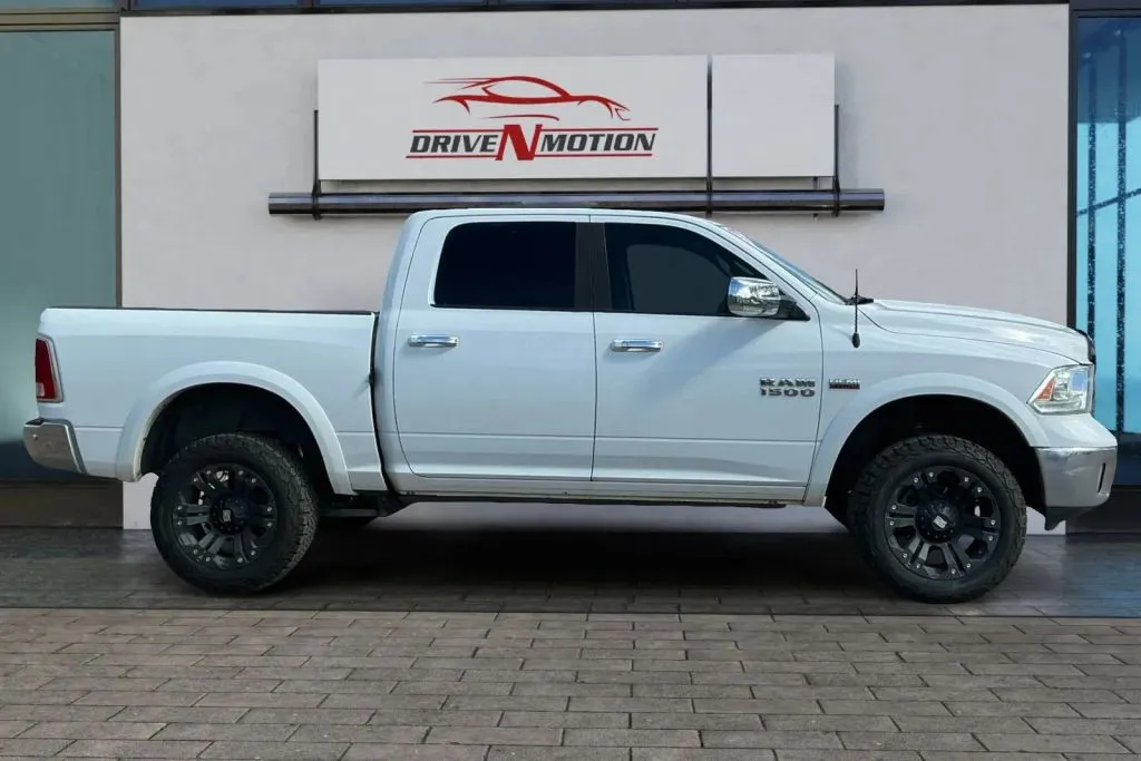 Another view of 2013 Ram 1500 Crew Cab Laramie Pickup 4D 5 1/2 ft for sale in Thornton, CO at Drive N-Motion Thornton