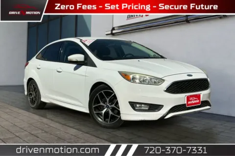 White 2015 Ford Focus SE Sedan 4D for sale in Thornton, CO