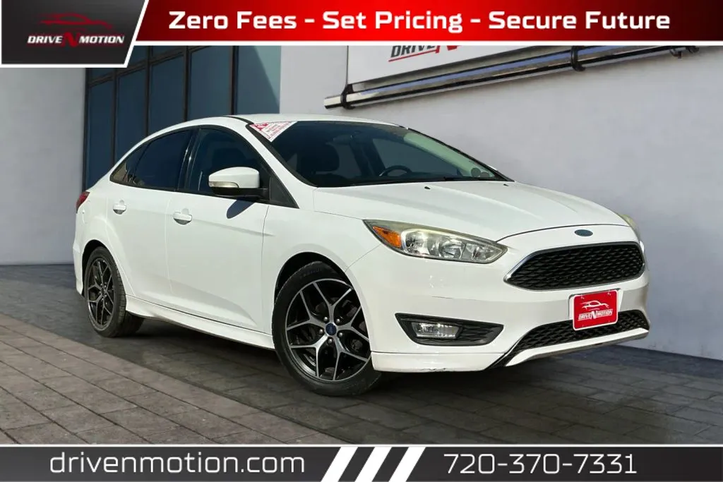 White 2015 Ford Focus SE Sedan 4D for sale in Thornton, CO