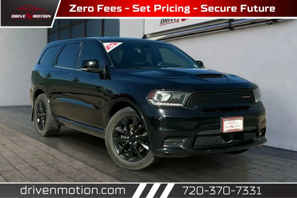 Black 2018 Dodge Durango R/T Sport Utility 4D for sale in Thornton, CO