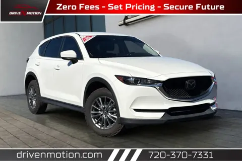 White 2018 MAZDA CX-5 Sport SUV 4D for sale in Thornton, CO