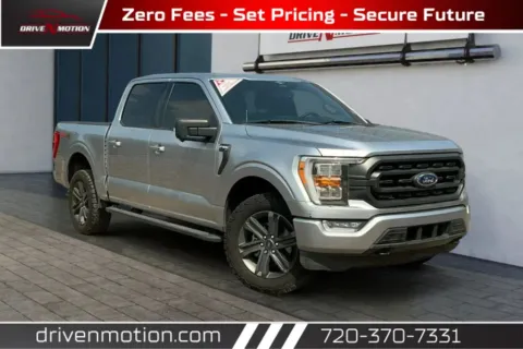 Silver 2023 Ford F-150 SuperCrew Cab XLT Pickup 4D 5 1/2 ft for sale in Thornton, CO