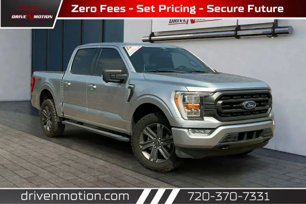 Silver 2023 Ford F-150 SuperCrew Cab XLT Pickup 4D 5 1/2 ft for sale in Thornton, CO