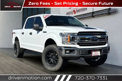 White 2019 Ford F-150 SuperCrew Cab XLT Pickup 4D 5 1/2 ft for sale in Thornton, CO