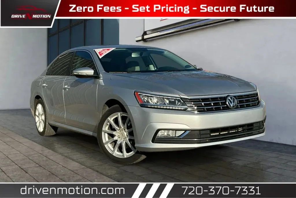 Silver 2018 Volkswagen Passat 2.0T SE Sedan 4D for sale in Thornton, CO