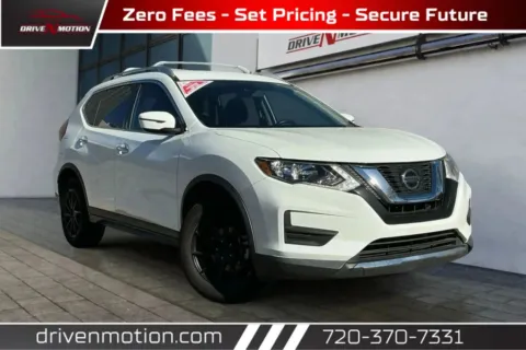 White 2020 Nissan Rogue SV Sport Utility 4D for sale in Thornton, CO