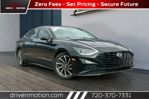 Black 2020 Hyundai Sonata Limited Sedan 4D for sale in Thornton, CO