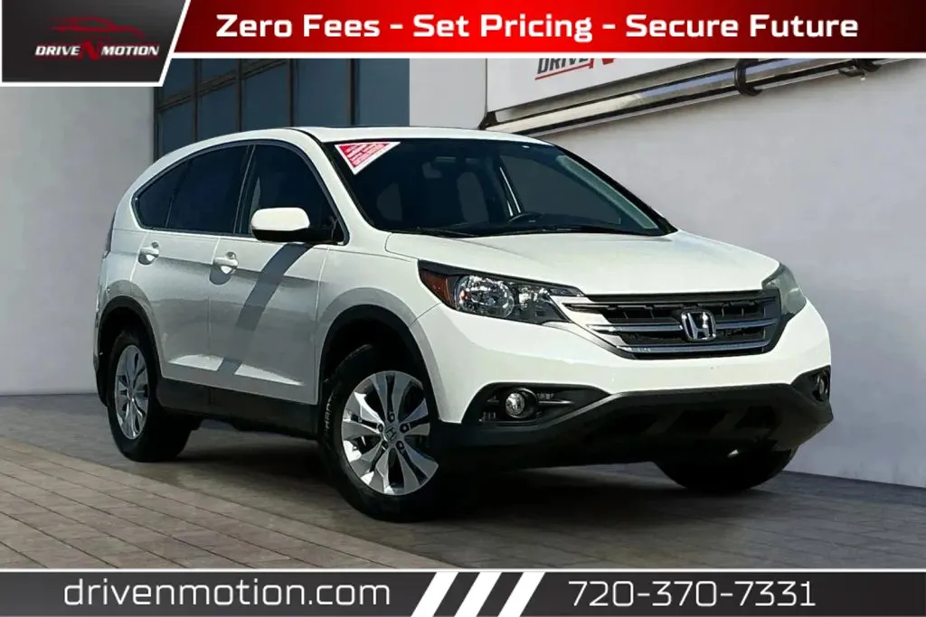 White 2012 Honda CR-V EX Sport Utility 4D for sale in Thornton, CO