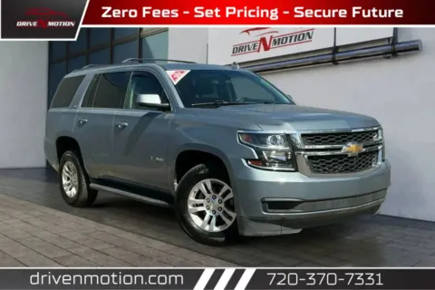 Gray 2016 Chevrolet Tahoe LS Sport Utility 4D for sale in Thornton, CO