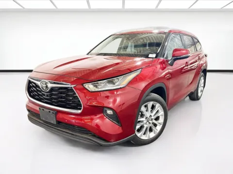 Red 2022 Toyota Highlander Limited for sale in Chandler, AZ