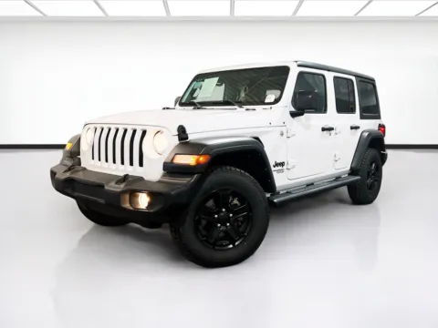 White 2021 Jeep Wrangler Unlimited Sport S for sale in Chandler, AZ