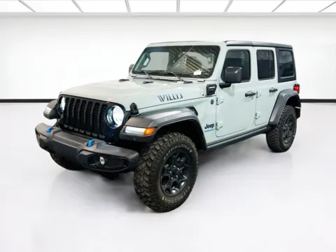 Gray 2023 Jeep Wrangler 4xe Willys 4xe for sale in Chandler, AZ