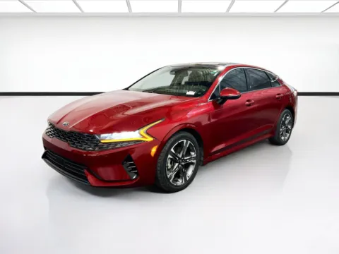 Red 2021 Kia K5 EX for sale in Chandler, AZ