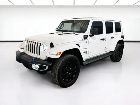 White 2023 Jeep Wrangler 4xe Sahara for sale in Chandler, AZ