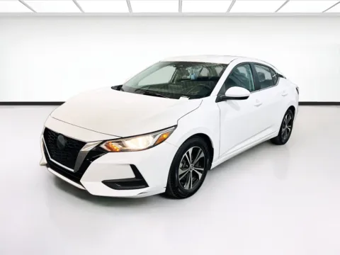 White 2022 Nissan Sentra SV for sale in Chandler, AZ