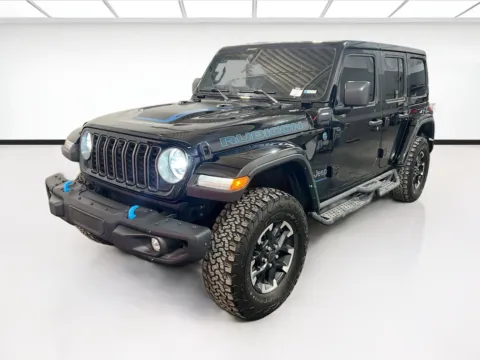 Black 2024 Jeep Wrangler 4xe Rubicon X for sale in Chandler, AZ