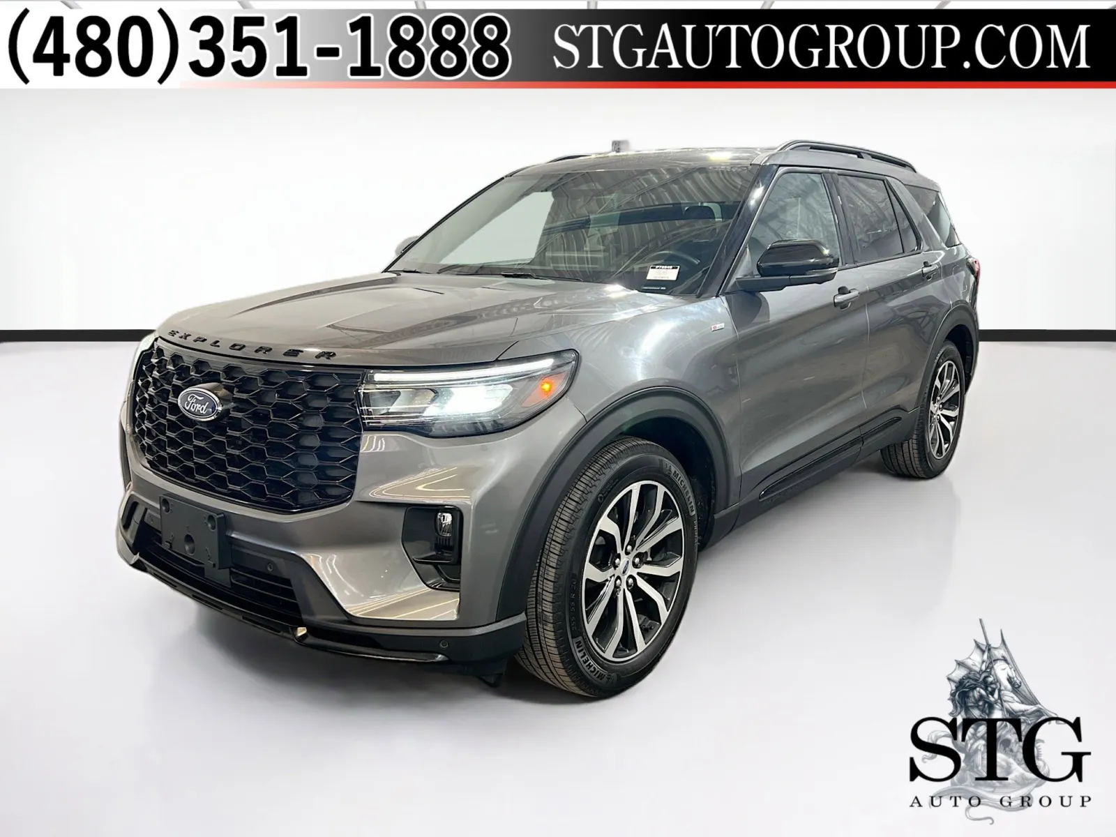 Gray 2025 Ford Explorer ST-Line for sale in Chandler, AZ