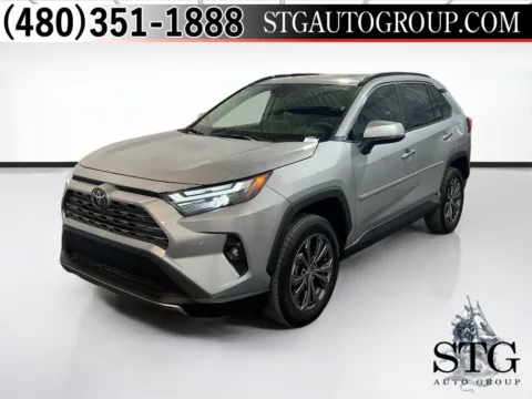 Silver 2025 Toyota RAV4 Hybrid Limited for sale in Chandler, AZ