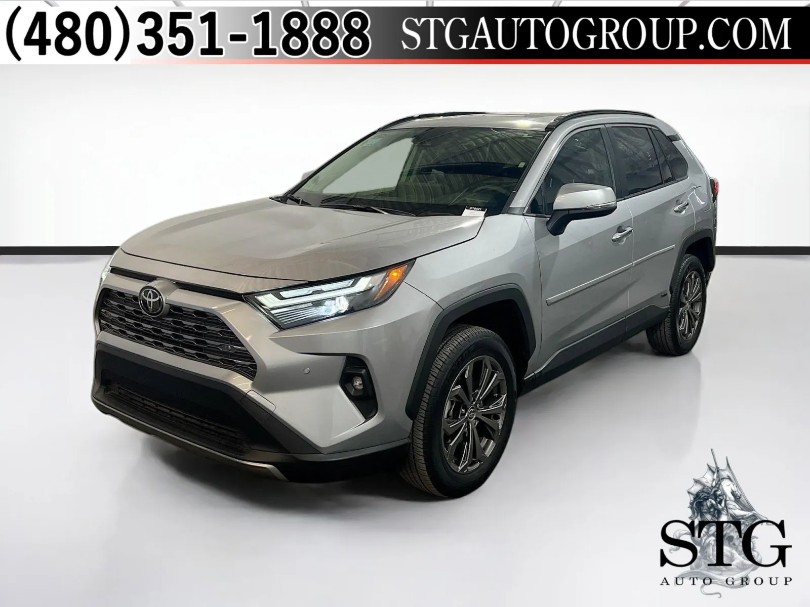 Silver 2025 Toyota RAV4 Hybrid Limited for sale in Chandler, AZ
