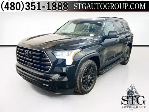 Black 2024 Toyota Sequoia Limited for sale in Chandler, AZ
