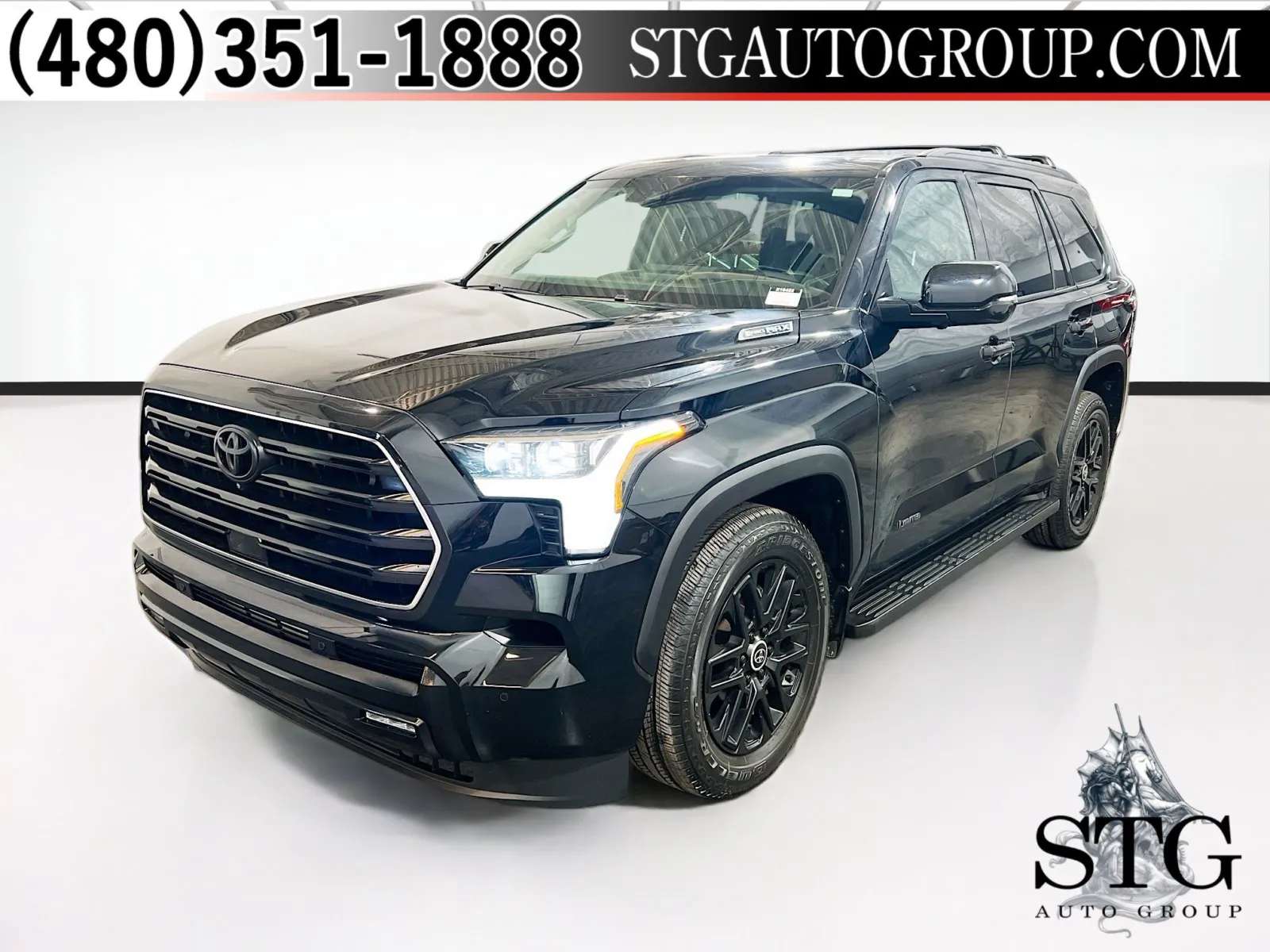 Black 2024 Toyota Sequoia Limited for sale in Chandler, AZ