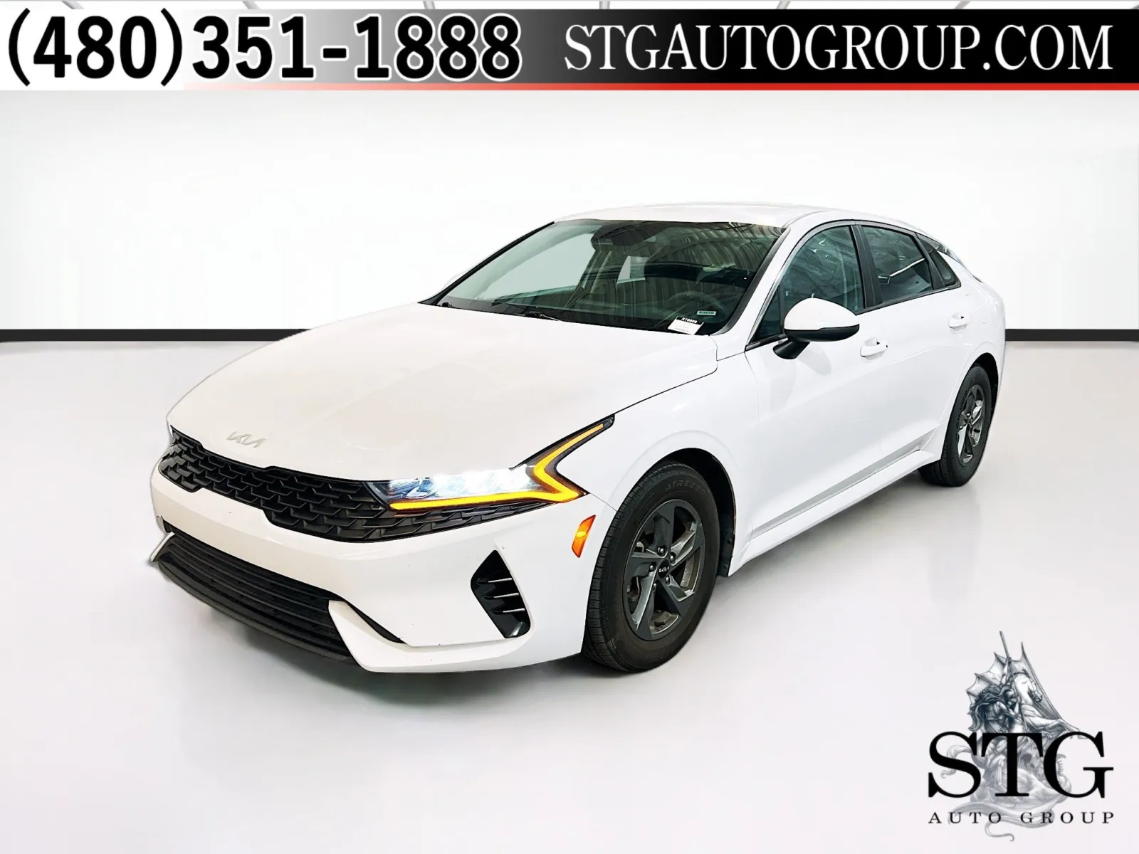 White 2023 Kia K5 LXS for sale in Chandler, AZ