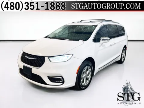 White 2021 Chrysler Pacifica Limited for sale in Chandler, AZ
