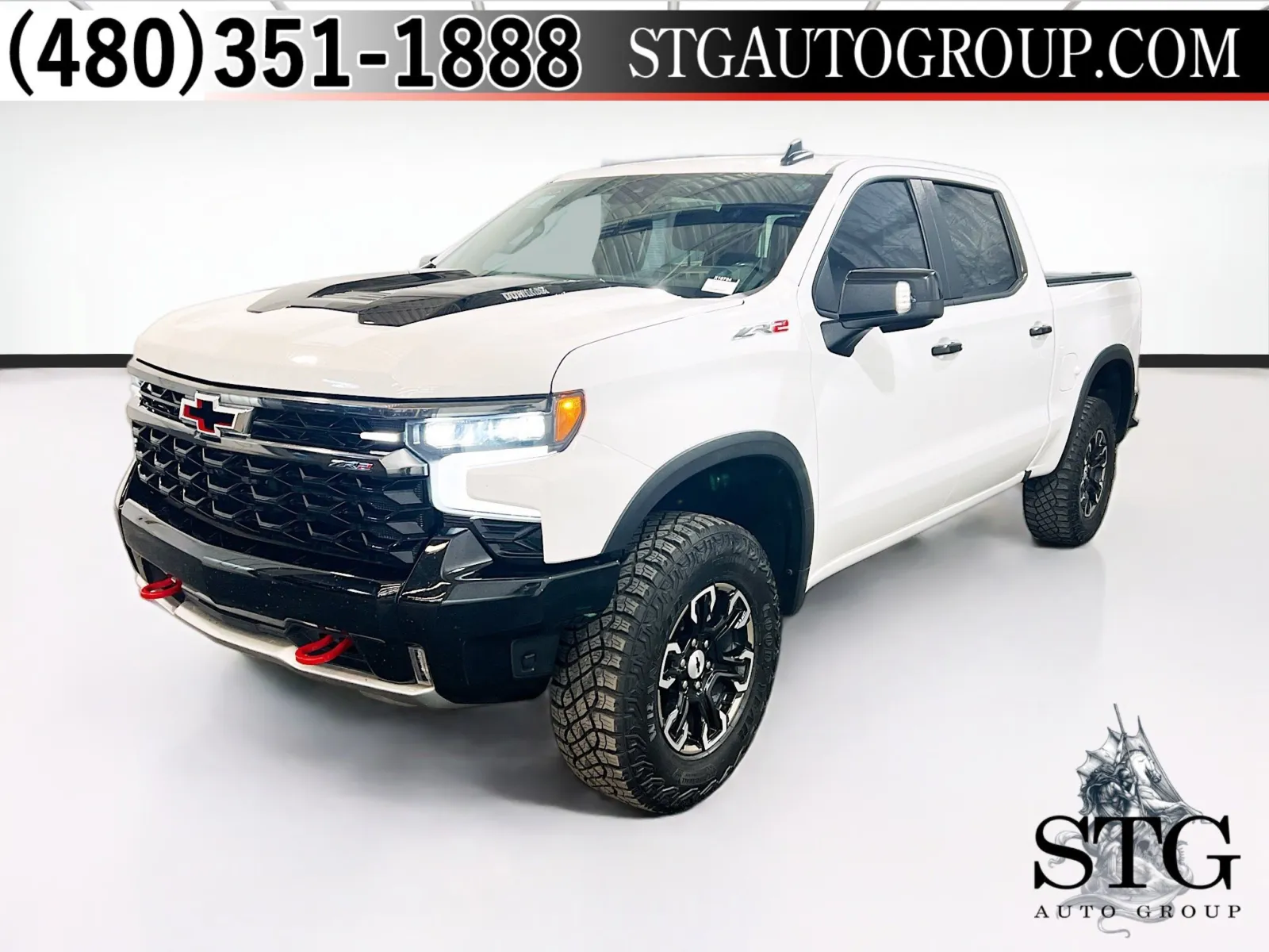 White 2024 Chevrolet Silverado 1500 ZR2 for sale in Chandler, AZ