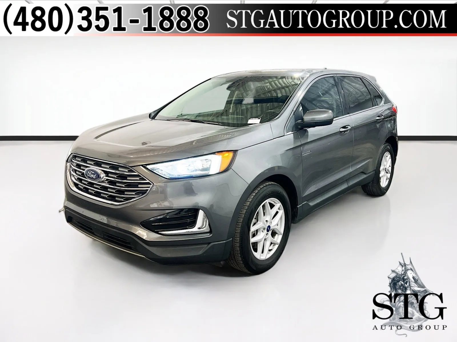 Gray 2022 Ford Edge SEL for sale in Chandler, AZ