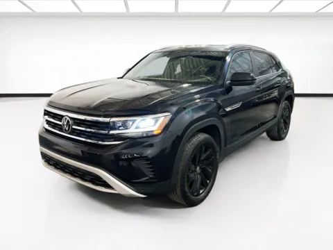 Black 2022 Volkswagen Atlas Cross Sport 3.6L V6 SE w/Technology for sale in Chandler, AZ