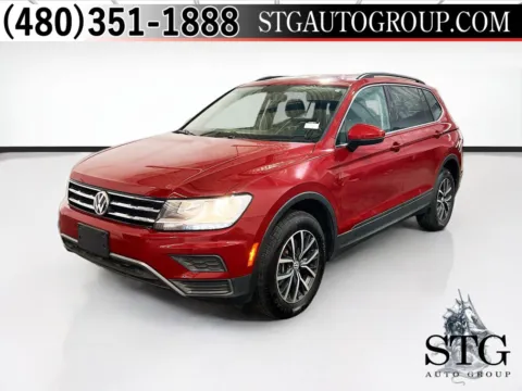 Red 2019 Volkswagen Tiguan SE for sale in Chandler, AZ