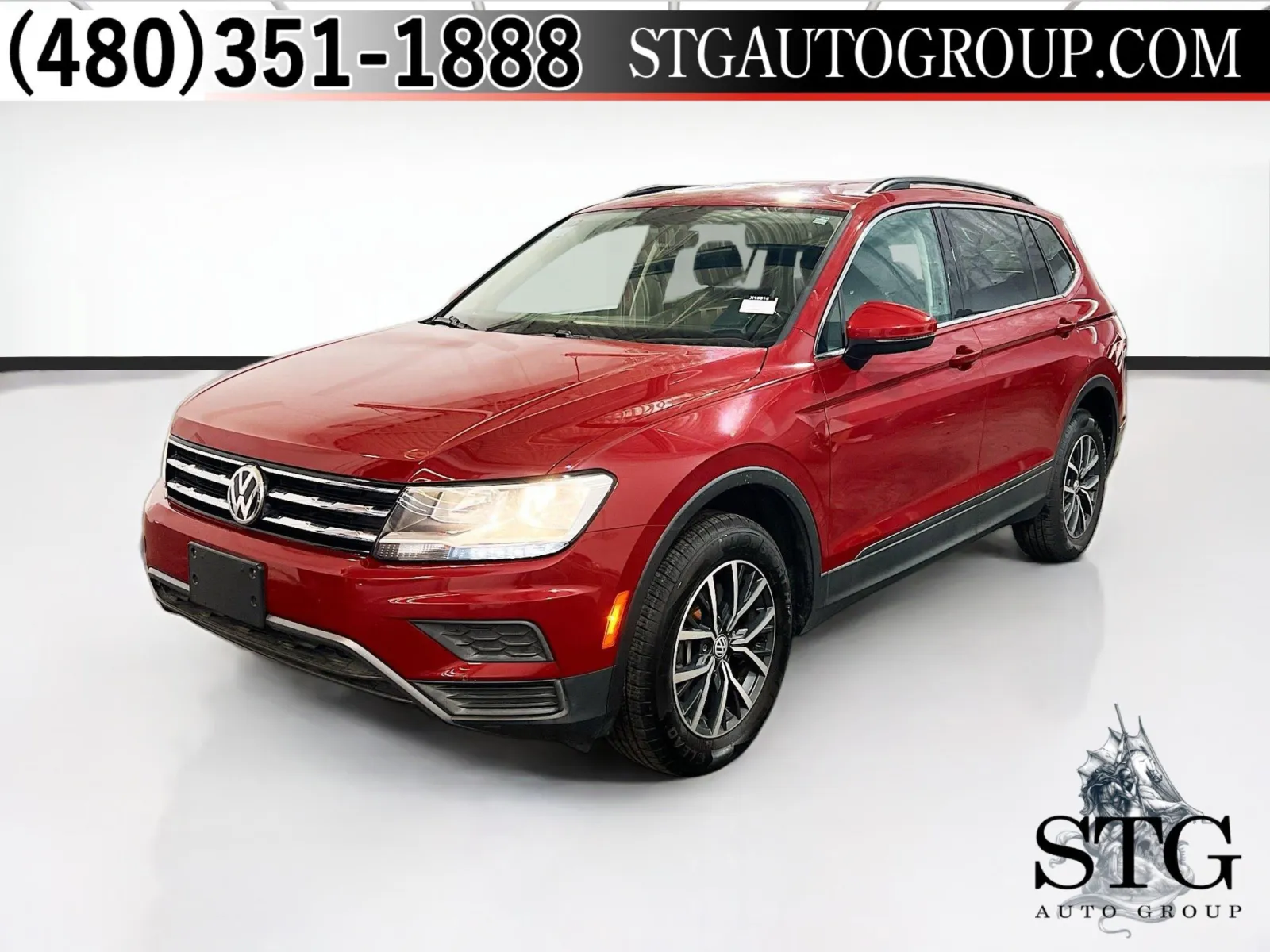 Red 2019 Volkswagen Tiguan SE for sale in Chandler, AZ