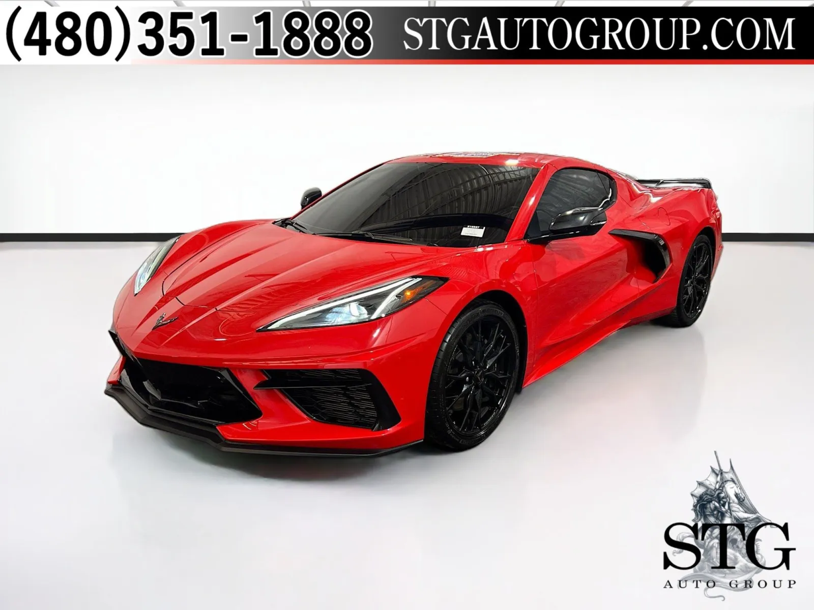 Red 2023 Chevrolet Corvette 2LT for sale in Chandler, AZ