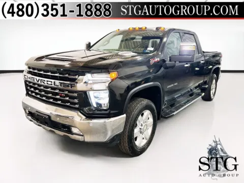 Black 2021 Chevrolet Silverado 2500 HD LTZ for sale in Chandler, AZ