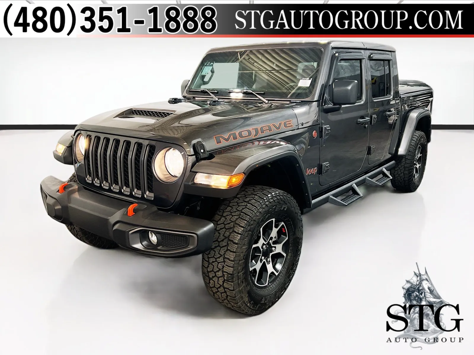 Gray 2022 Jeep Gladiator Mojave for sale in Chandler, AZ