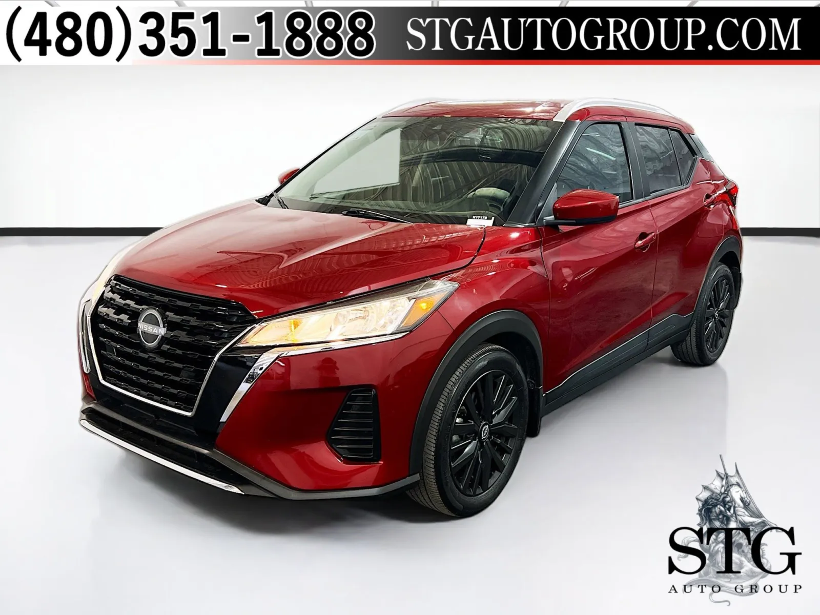 Red 2023 Nissan Kicks SV for sale in Chandler, AZ