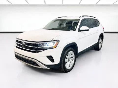 Black 2021 Volkswagen Atlas 3.6L V6 SE w/Technology for sale in Chandler, AZ