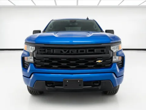 Blue 2023 Chevrolet Silverado 1500 Custom for sale in Chandler, AZ