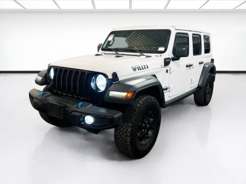 White 2023 Jeep Wrangler 4xe Willys 4xe for sale in Chandler, AZ